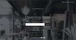 Desktop Screenshot of cargopants.com